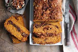 Pumpkin Bread With Chocolate Chip Streusel Recipe Recipe Pumpkin Bread Recipes Spiced Chocolate