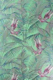 Matthew Williamson Birds Of Paradise Wallpaper W6543 03 Green Wallpaper Wallpaper Online Matthew Williamson