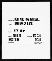 Image 110 of Dun and Bradstreet Reference Book: March, 1913; Vol. 180, part  1 | Library of Congress