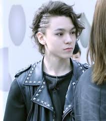 blue, purple and vernon