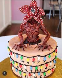 How To Make Demogorgon Out Of Fondant Google Search Decoracion De Pasteles De Cumpleanos Pasteles De Cumpleanos Originales Recetas Faciles Para Halloween