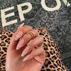 Source lovley blue and white nail art. 3