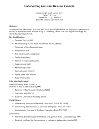 resume environmental underwriter