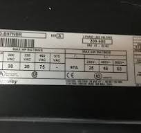 USED ALLEN-BRADLEY SMC DIALOG PLUS 75HP SMART MOTOR CONTROLLER 150-B97NBR