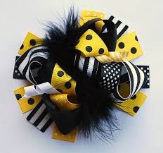 Acetate sunglasses baseball caps chronograph watches aviator sunglasses summer caps beanies polarized sunglasses bow ties gold watches logo belts. Boutique Funky Fun Black And Yellow Hair Bow Clip Hair Bows Girl Hair Bows Boutique Hair Bows