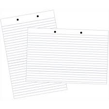 36 x 24 in primary chart long way ruled newsprint paper pad for primary grade 1 in ruled 100 sheets