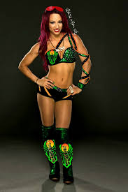 Amazon's choice for sasha banks costume topcosplay women's wig long deep wave cosplay halloween costume wigs purple red gradient ombre middle bangs 4.4 out of 5 stars 213 Stay Evil Doll Face Cmxpunk Sasha Banks In The New Day Attire