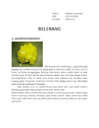 Dengan gas oksigen menghasilkan gas nitrogen dioksida (no2) yang daya racunnya lebih. Pdf Belerang Deden Kurniawan Academia Edu