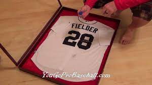 Pin By Utiv Lindsey On Man Cave Shadow Box Display Case Jersey Display Case Shadow Box Jersey