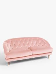 Get 5% in rewards with club o! John Lewis Partners Swoon Radley Medium 2 Seater Sofa Ballet Pink Velvet At John Lewis Partners