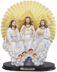 This is an excellent teaching on the trinity of god, the godhead. 10 5 Statue Holy Trinity Father Son Holy Spirit Angel Jesus Christ Figurine Buy Online In Bulgaria At Bulgaria Desertcart Com Productid 43863240