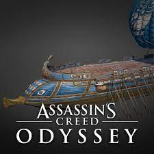 Assassin S Creed Odyssey Athenian Trireme Feluccas Merchant Boat David Therrien On Artstation At Https W Assassins Creed Creed Inspirational Artwork
