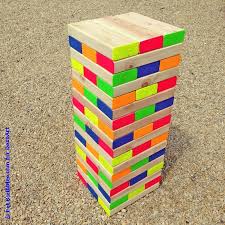 Each block is 3 times as long as it is wide, and slightly according to the designer, the game was developed from takoradi blocks/bricks. How To Make A Giant Jenga Game 2 Resin Crafts