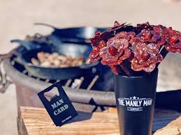 Check out our beef jerky flower bouquet selection for the very best in unique or custom, handmade pieces from our food & drink shops. This Bouquet Of Flowers Is Actually Made Of Beef Jerky Yum