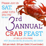 All For Recovery 3rd Annual Crab Feast