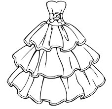Cute Wedding Dress Coloring Pages Educative Printable Wedding Coloring Pages Coloring Pages For Girls Barbie Coloring Pages