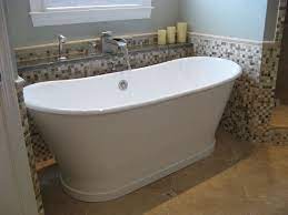 Maybe you would like to learn more about one of these? I Like Idea Of Shelf With Water Filler Behind Tub Freestanding Tub Faucet Free Standing Tub Free Standing Bath Tub
