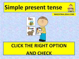 Present simple use• to talk about habits and routineseg: Simple Present Tense Online Presentation