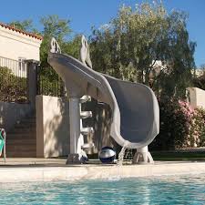 X Stream 2 Pool Slide Water Pool Slides Inground Pool Slides Swimming Pool Slides Swimming Pools Inground