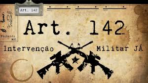 O presidente jair bolsonaro (sem partido) utilizou o artigo 142 da constituição federal para justificar uma possível intervenção das forças armadas em um dos três poderes há alguns dias. Art 142 Intervencao Militar Ja Ficheirombl Youtube