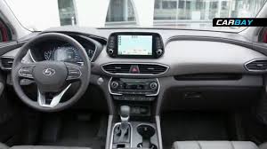 Hyundai Santa Fe 2019 Interior Hyundai Santa Fe Car Videos Hyundai