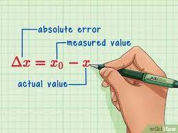 Sul risultato in errore ass. 3 Modi Per Calcolare L Errore Assoluto Wikihow