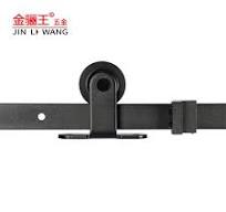Factory Price Top Mounted American Barn Door Hardware Kits Interior Kitchen  Sliding Door Track Wheel Hanging Roller