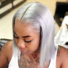 Black And Grey Lace Front Wig Grey Bob Lace Front Wig Ombre Silver With Baby Hair Virgin Brazilian Glueless Preplucked Short Ombre Grey Ombre Hair Ombre Human Hair Extensions Wig Hairstyles