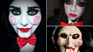 Suspenso, terror, thriller, todas, codigo: Como Maquillarse Como Jigsaw Para Halloween En 2021 Paso A Paso Esbelleza Com