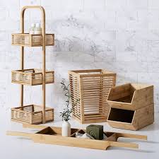 Bamboo bathtub caddy tray (extendable) luxury spa organizer with folding sides. Brockton Bamboo Bath Caddy