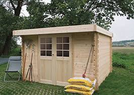 Steiner Shopping Pirum S8349cro Abri De Jardin Chalet En Bois Madrier 28mm Emprise Au Sol 5 04m Toit Monopan Abri De Jardin Abri De Jardin Bois Cabane Jardin