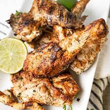 Grilled Cilantro Lime Chicken Recipe Jerk Chicken And Rice Jamaican Recipes Poultry Recipes