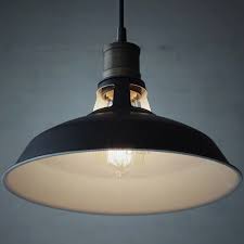 Simple Design Country Black Industrial Pendant Light