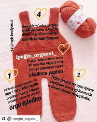 Rengarenk Modeller On Instagram Repost Ipegin Orguevi Get Repost Gunaydinn3 5 No Sis Kullaniyorum Olculer 0 6 Aylik Bebekl Orgu Bebek Bebek Tulumu