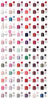 Essie Color Chart Jackpot Nails Pinterest Colores