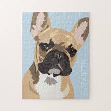 Puzzlewarehouse.com has been visited by 10k+ users in the past month French Bulldog Jigsaw Puzzles Zazzle