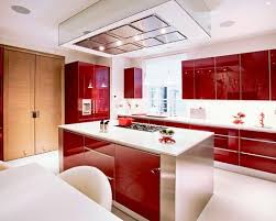 Cozinha Brance Vermelha Planejada Completa 1 Lar Doce Lar Kitchen Cabinets Red Kitchen E Kitchen Design