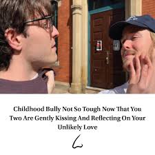 I used to beat this twerp into a pulp every day because he was always so  stubborn about giving up his lunch money,” said childhood bully Avery  Glick, who isn't nearly as