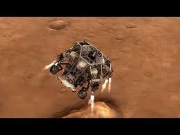 Mars rover landing see more ». Nasa Animation Shows Mars Rover S Upcoming Descent And Landing Cartegg