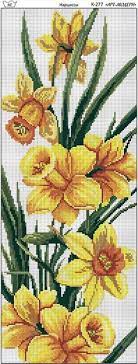 Cross stitch and embroidery patterns to download come in a range of beautiful styles. 120 Cross Stitch Patterns Of Daffodils Flowers Ideas In 2021 Cross Stitch Patterns Cross Stitch Stitch Patterns