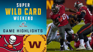 Will sam darnold win his 'revenge game' vs. Buccaneers Vs Washington Football Team Super Wild Card Weekend Highlights Nfl 2020 Playoffs Youtube