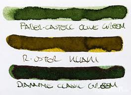 Thinkthursday Graf Von Faber Castell Olive Green Fpn Fpgeeks Fountainpen Fountainpens Andersonpens Handwriting Ink Faber Castell Olive Green Olive