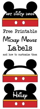Mickey Mouse Labels Free Printable Paper Trail Design Mickey Mouse Clubhouse Birthday Party Mickey Mouse Clubhouse Birthday Minnie Birthday Party