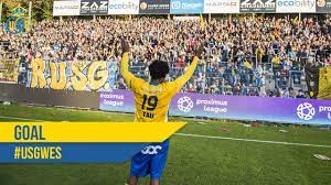 Depuis les années 1920, son stade est situé sur le territoire de la commune voisine de forest, et est porteur du matricule 10. Union St Gilloise Kvc Westerlo Percy Tau Youtube