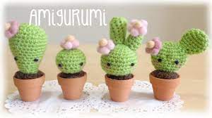 Here's a fun crochet project to fill an afternoon with. Diy Amigurumi Crochet Kawaii Cactus Youtube