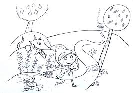 Download all the sheets and make your own little red riding hood coloring book. Little Red Riding Hood Ambushed Fairy Tales Coloring Pages For Kids To Print Color