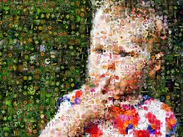 How to make a photo collage with words? Artensoft Photo Mosaic Wizard Gallery With Photomosaics