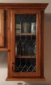 Buy glass kitchen units & sets and get the best deals at the lowest prices on ebay! Clear Seedy Kitchen Cabinet Insert With Custom Metal Clips Delphi Artist Gallery