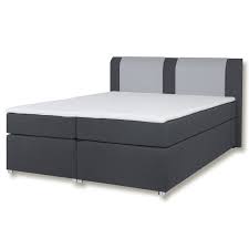 Jetzt das passende boxspringbett finden! Boxspringbett Dunkelgrau Silber H3 180x200 Cm Online Bei Roller Kaufen