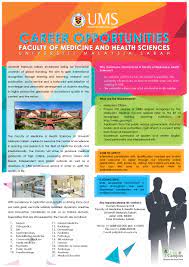 Graduates are required to fill these positions: Ums Official Website Vacancy For Academic Staff Specialists And Trainee Lecturer In Faculty Of Medicine Health Sciences